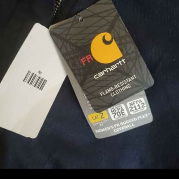 NWT Womens Carhartt FR work bibs - Picture 4 of 6